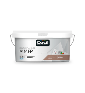 Peinture PE MFP Blanc mat 5L Plafond finition parfaite